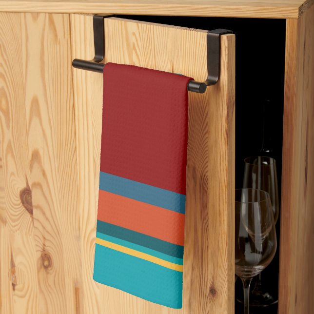 Southwest Stripes 24 Kitchen Towel (Thirds Fold)