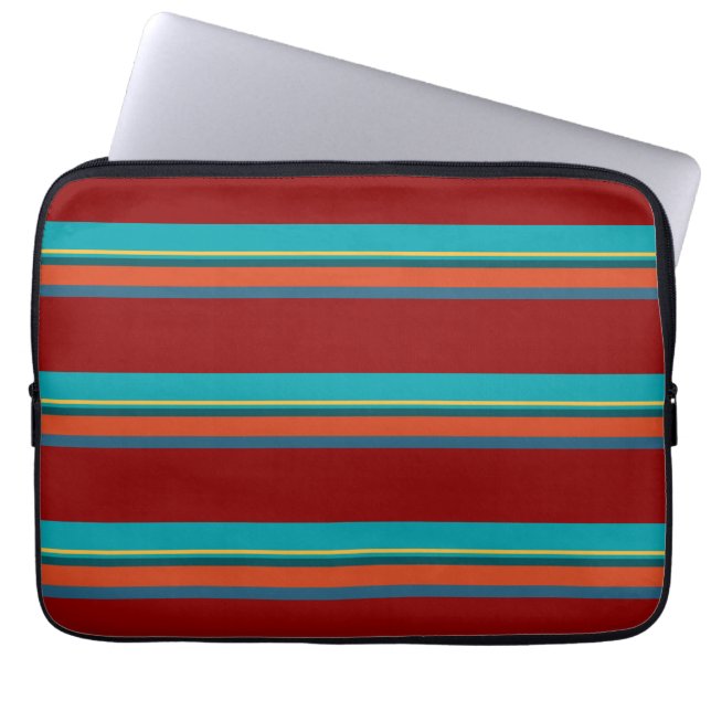 Southwest Stripes 24 Laptop Sleeve (Front)