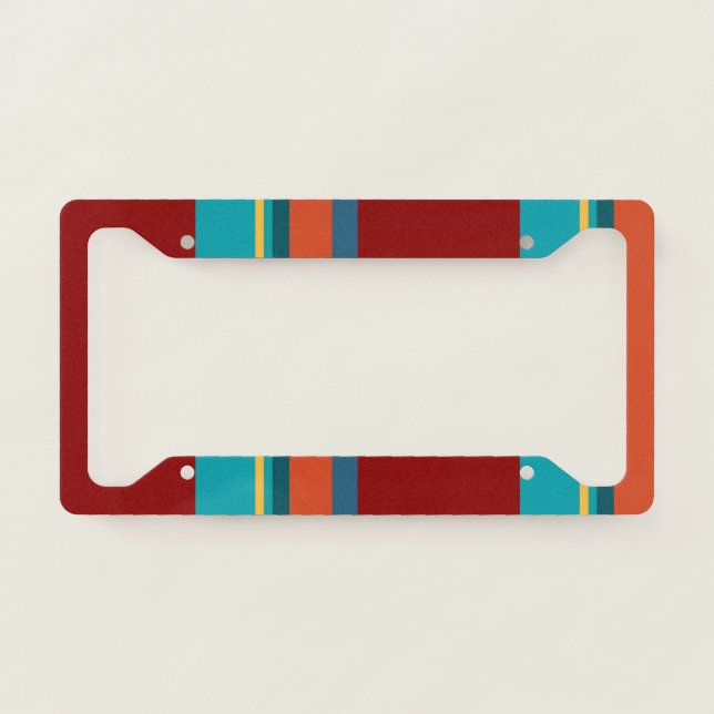 Southwest Stripes 24 License Plate Frame (Front)