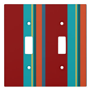 Southwest Stripes 24 Light Switch Cover