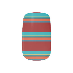 Southwest Stripes 24 Minx Nail Art