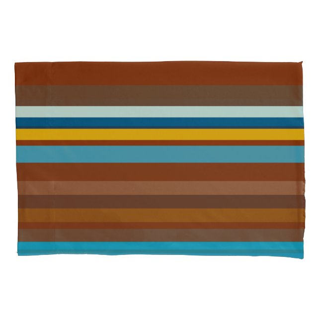 Southwest Stripes 25 Pillow Case (Front)