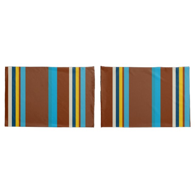 Southwest Stripes 25 Pillow Case (Back-Set)