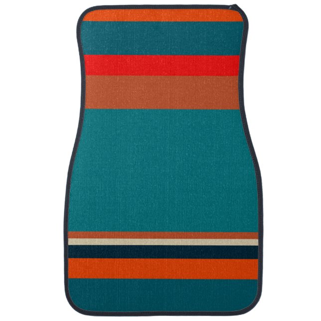 Southwest Stripes 29  Car Floor Mat (Front)