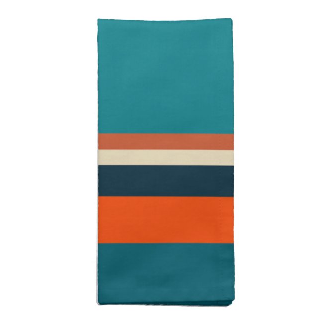 Southwest Stripes 29  Cloth Napkin (Folded)