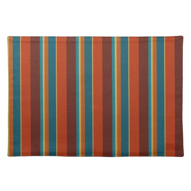 Southwest Stripes 29 Cloth Placemat (Front)