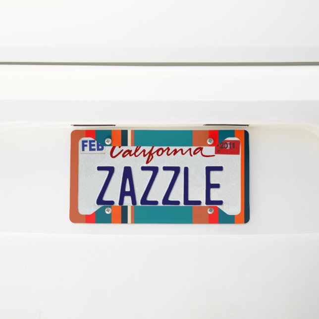 Southwest Stripes 29  License Plate Frame (On Car)