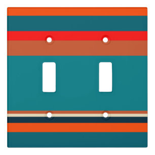Southwest Stripes 29  Light Switch Cover