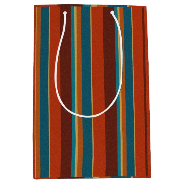 Southwest Stripes 29  Medium Gift Bag (Front)