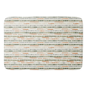 Southwest Stripes Tribal Boho  Bath Mat