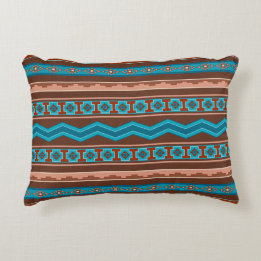 Southwest Style Geometric Cameron Gorge Design Accent Pillow