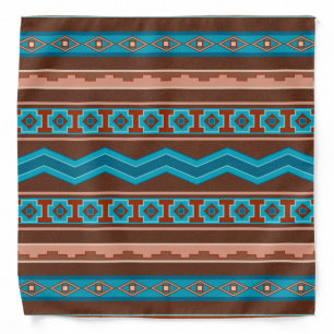 Southwest Style Geometric Cameron Gorge Design Bandana