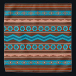Southwest Style Geometric Cameron Gorge Design Bandana<br><div class="desc">Get your pet ready to rodeo with this bandana featuring my original geometric southwest style pattern in rust, blue and brown colors symbolizing one of my favorite places in Arizona - Cameron and the Little Colorado River Gorge. The southwest motifs were created by me to represent the colors and landscapes...</div>