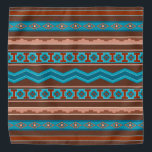 Southwest Style Geometric Cameron Gorge Design Bandana<br><div class="desc">Get your pet ready to rodeo with this bandana featuring my original geometric southwest style pattern in rust, blue and brown colors symbolizing one of my favorite places in Arizona - Cameron and the Little Colorado River Gorge. The southwest motifs were created by me to represent the colors and landscapes...</div>