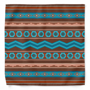 Southwest Style Geometric Cameron Gorge Design Bandana