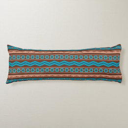 Southwest Style Geometric Cameron Gorge Design Body Pillow