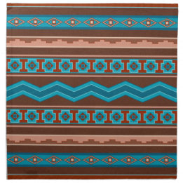 Southwest Style Geometric Cameron Gorge Design Cloth Napkin