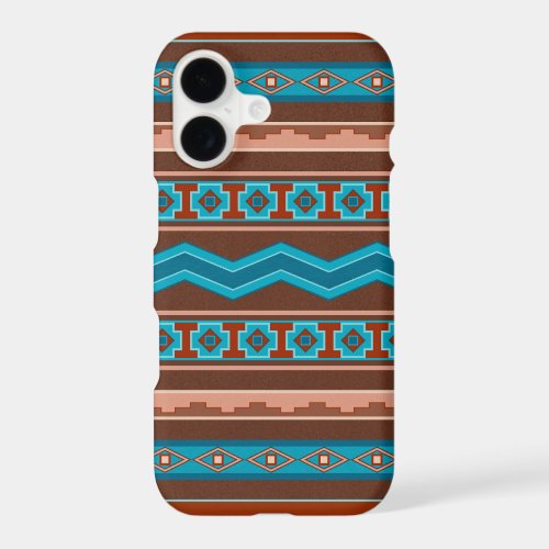 Southwest Style Geometric Cameron Gorge Design iPhone 17 Case