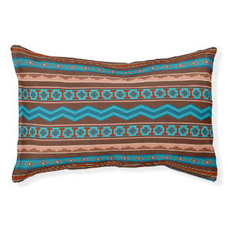 Southwest Style Geometric Cameron Gorge Design Pet Bed
