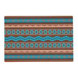 Southwest Style Geometric Cameron Gorge Design Placemat