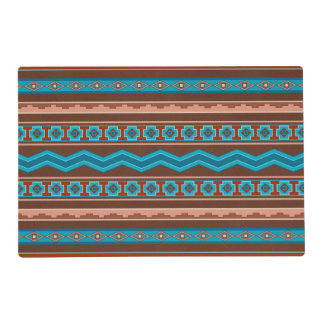 Southwest Style Geometric Cameron Gorge Design Placemat