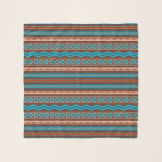 Southwest Style Geometric Cameron Gorge Design Scarf