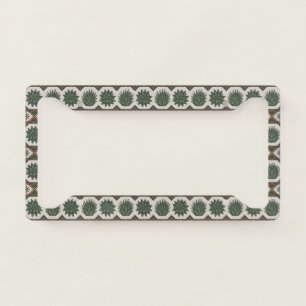 Southwest Succulents License Plate Frame