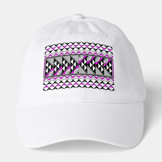 Southwest Sun & Rain - Pink -  Hat (Front)