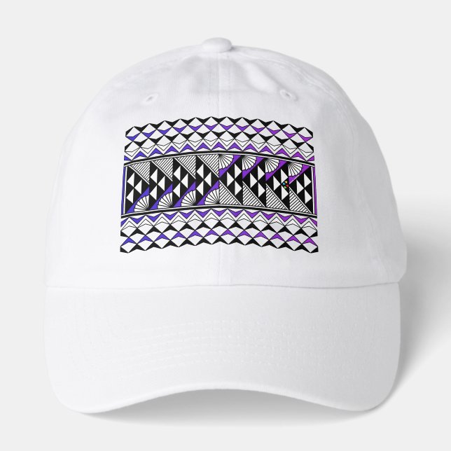 Southwest Sun & Rain - Purple -  Hat (Front)