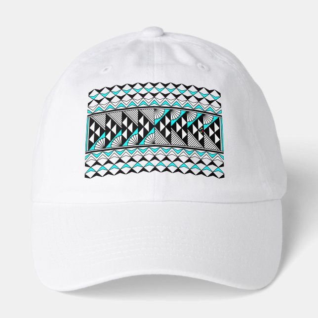 Southwest Sun & Rain - Turquoise -  Hat (Front)