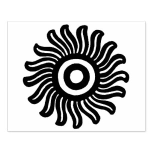 Southwest Sun Ray Design Stamp Tool