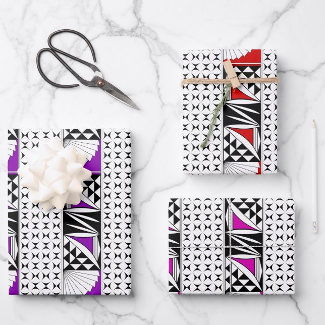 Southwest Sunrise Collection 1 Wrapping Paper Sheets (Front)