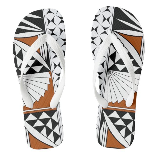 Southwest Sunrise Flip Flops (Footbed)