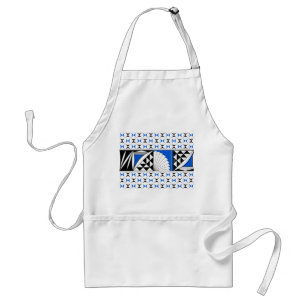 Southwest Sunrise in Blue Adult Apron