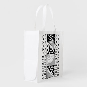 Southwest Sunrise in Gray Grocery Bag