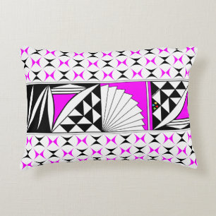 Southwest Sunrise in Pink Accent Pillow