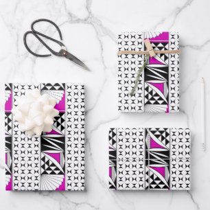 Southwest Sunrise in Pink Wrapping Paper Sheets