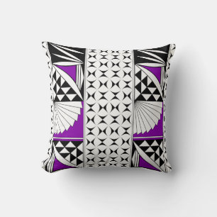 Southwest Sunrise in Purple Throw Pillow