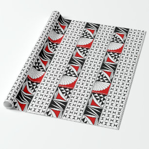 Southwest Sunrise in Red Gift Wrap