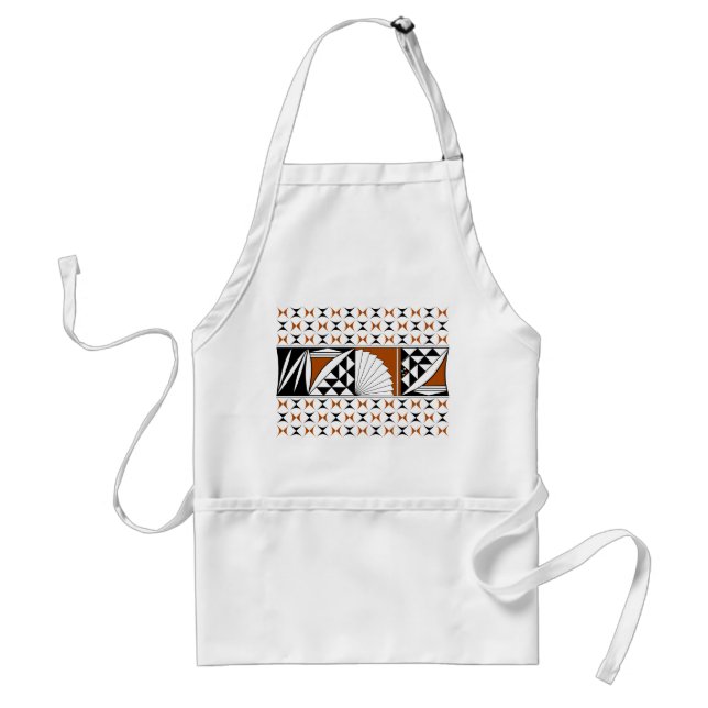 Southwest Sunrise in Rust Adult Apron (Front)