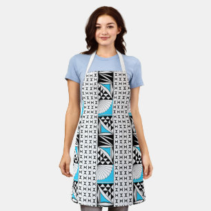 Southwest Sunrise in Turquoise Apron