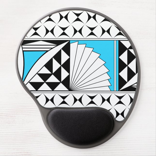 Southwest Sunrise in Turquoise Gel Mouse Pad (Front)