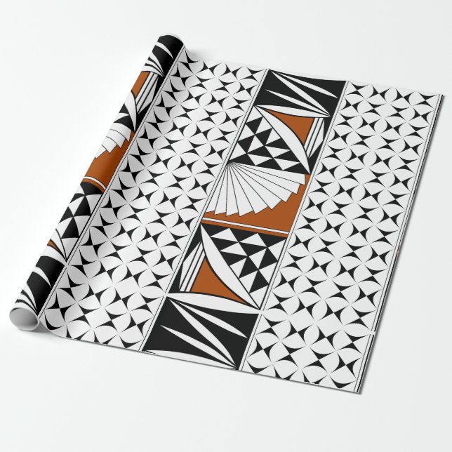 Southwest Sunrise Wrapping Paper (Unrolled)