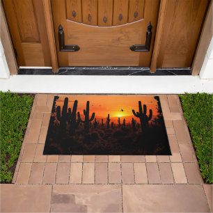 Southwest Sunset Arizona Doormat