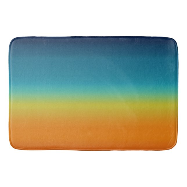 Southwest Sunset Bathroom Mat (Front)