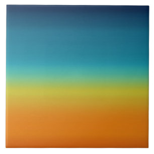 Southwest Sunset Colors Ceramic Tile