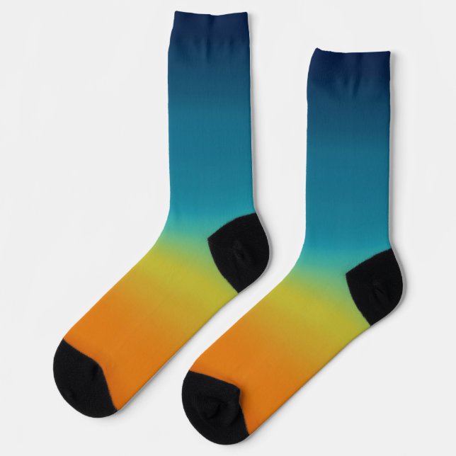 Southwest Sunset Colors  Socks (Left)