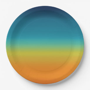 Southwest Sunset Paper Plates