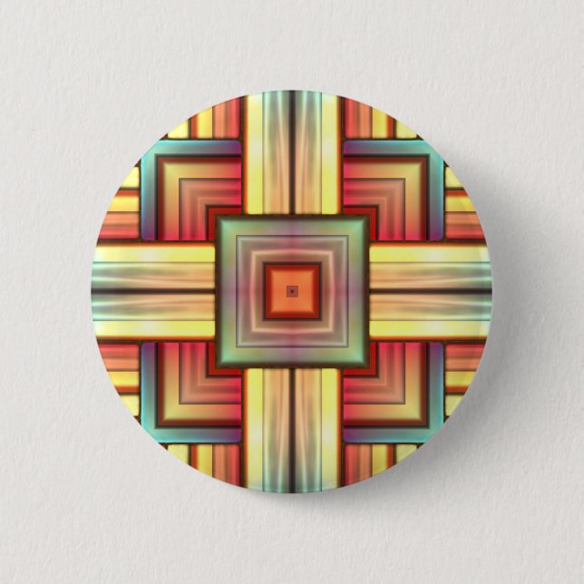 Southwest Sunset Pinback Button (Front)