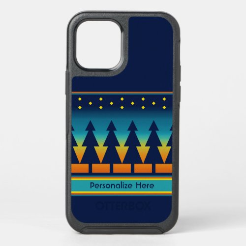 Southwest Sunset Pines Personalized OtterBox Symmetry iPhone 12 Case